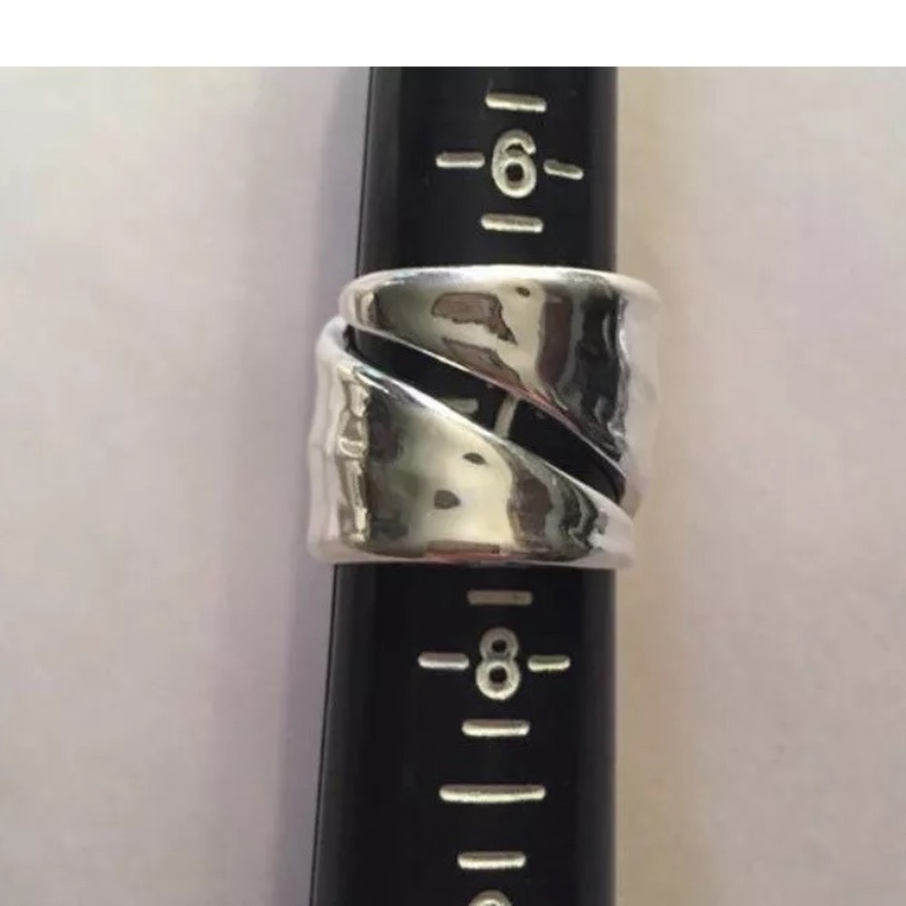 NIB auth ROBERT LEE MORRIS split tail wrap RING - Picture 4 of 7